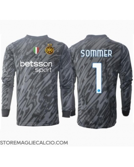 Inter Milan Yann Sommer #1 Portiere Maglia Gara Terza Repliche 2024-25 Maniche Lunghe